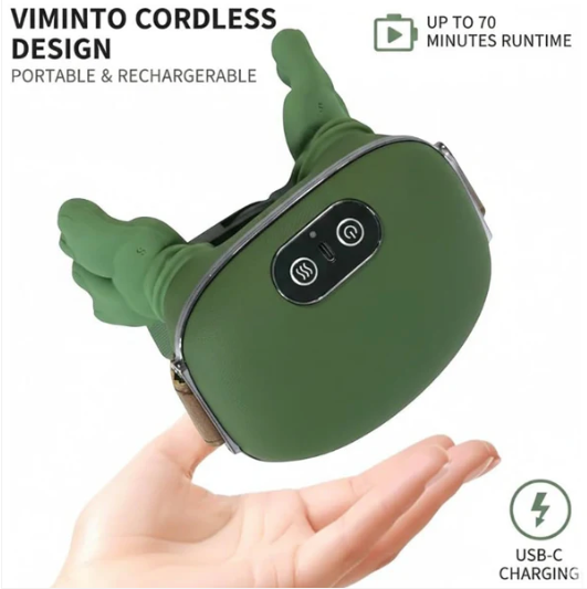 Long Rechargeable Kneading Neck & Shoulder Massager