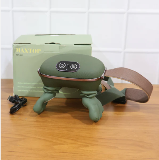 Long Rechargeable Kneading Neck & Shoulder Massager